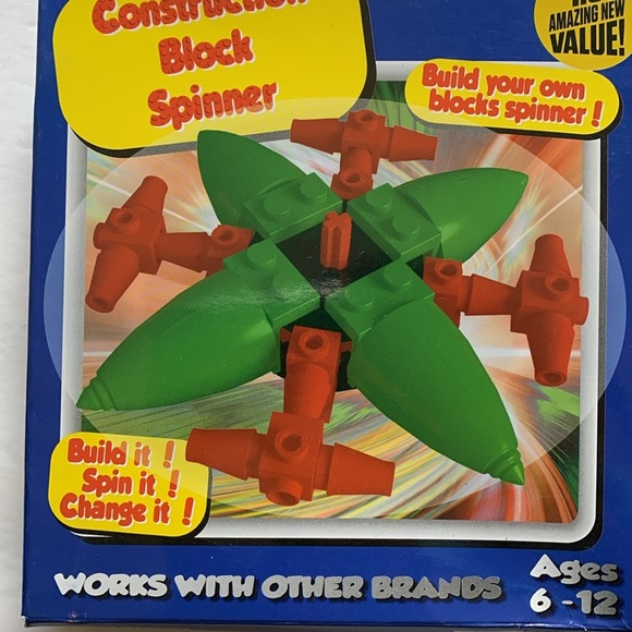Grant & Bowman Construction Block Spinner Toys 3 Boxes New - Picture 3 of 5